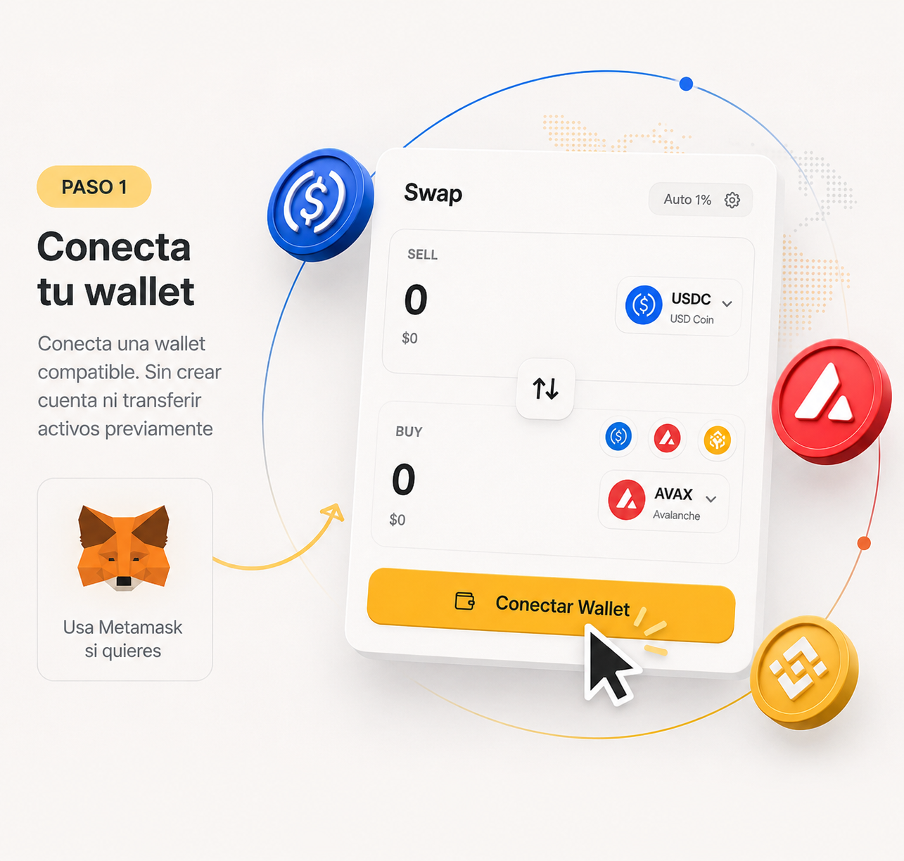 Conecta tu wallet